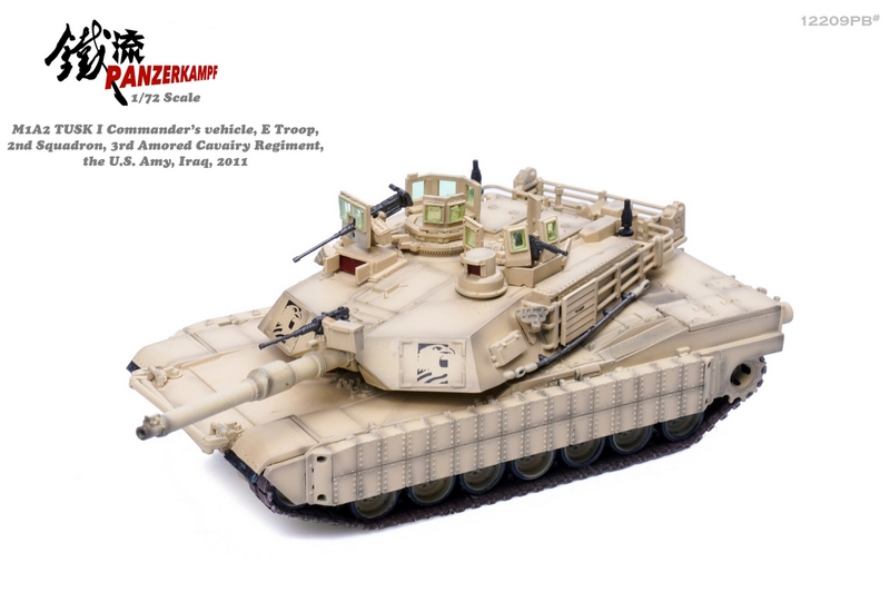 12209PB  M1A2 TUSK I Commander’s vehicle, E Troop, 2nd Squadron, 3rd Amored Cavairy Regiment